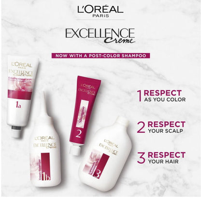L'Oreal Paris Excellence Creme Hair Colour 4 Dark Brown