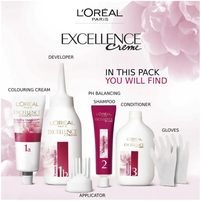 L'Oreal Paris Excellence Creme Hair Colour 5 Natural Brown