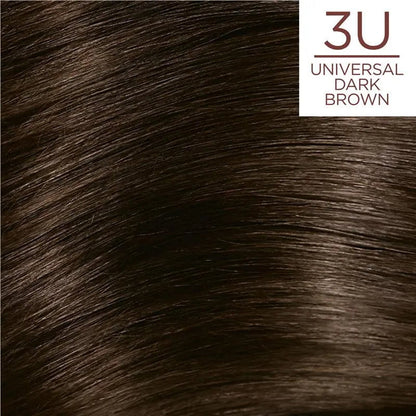 6x L'Oreal Paris Excellence Creme Universal Nudes Hair Colour 3U Dark Brown