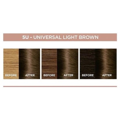 L'Oreal Paris Excellence Creme Universal Nudes Hair Colour 5U Light Brown
