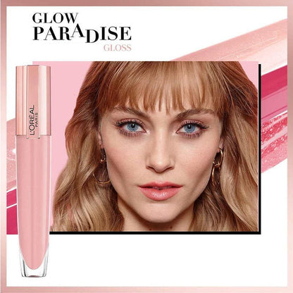 6pk L'Oreal Paris Glow Paradise Plumping Lip Gloss - 402 I Soar (carded)