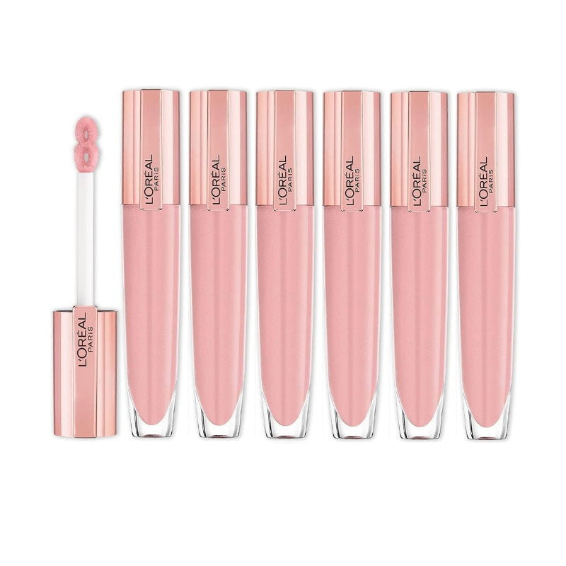 6x L'Oreal Paris Glow Paradise Plumping Lip Gloss 7ml 402 I Soar