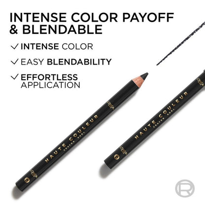 3x L'Oreal Paris Haute Couleur Khol Eyeliner 110 Noir Silk