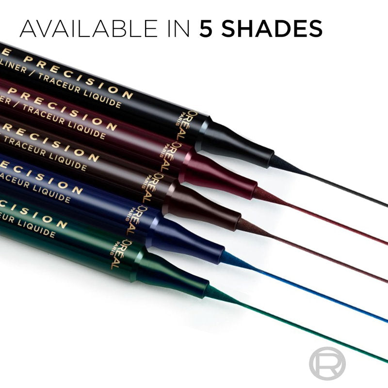 3pk L'Oreal Paris Haute Precision Liquid Eyeliner 050 Bordeaux Cashmere
