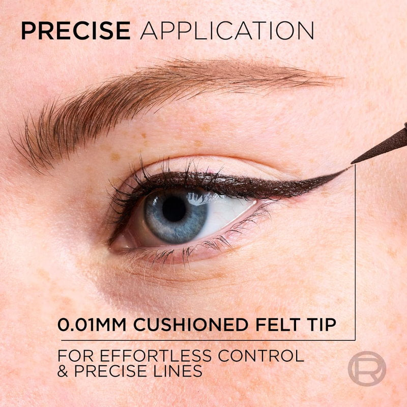 L'Oreal Paris Haute Precision Liquid Eyeliner 20 Brun Leather