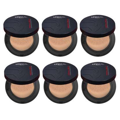 6x L'Oreal Paris Infallible 24H Fresh Wear Cushion Foundation 250 Neutral 11g