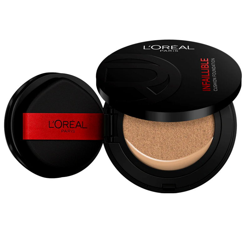 3x L'Oreal Paris Infallible 24H Fresh Wear Cushion Foundation 260 Warm 11g