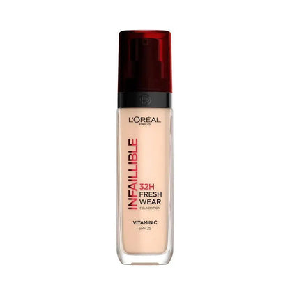 12x L'Oreal Paris Infallible 32H Freshwear Foundation 30ml Shade 20 Neutral
