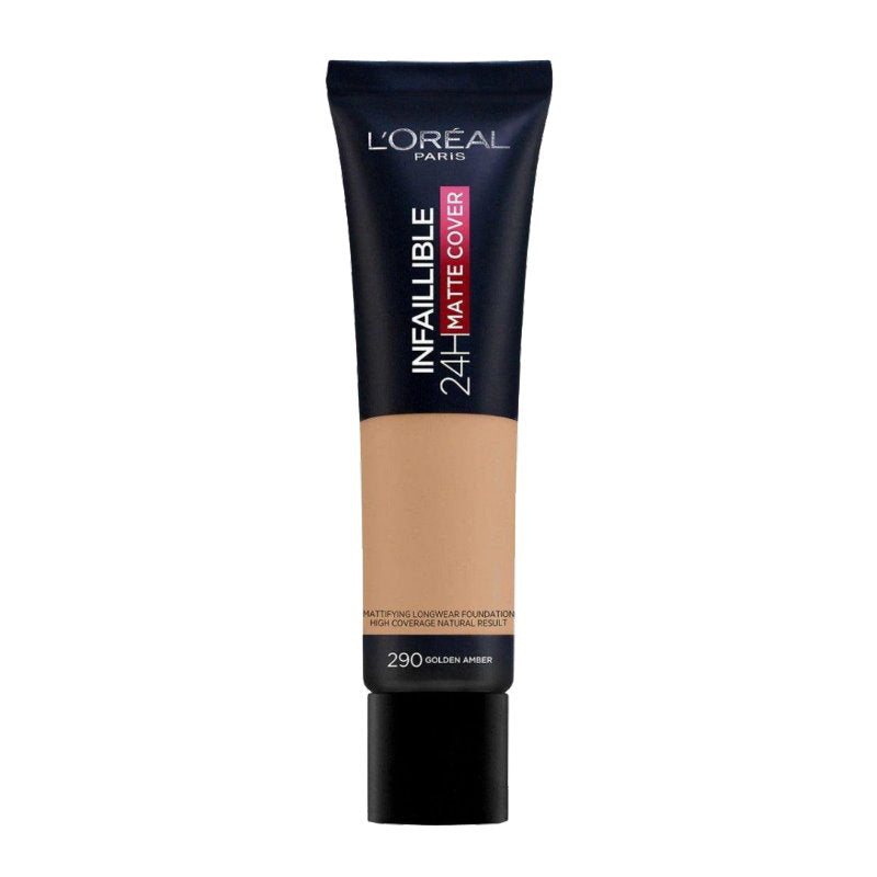 6x L'Oreal Paris Infaillible 32H Matte Cover Foundation 30ml 290 Neutral Undertone