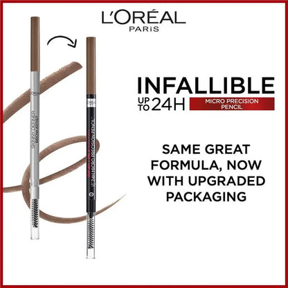 L'Oreal Paris Infallible Brows 24H Micro Precision Pencil 5.0 Light Brunette