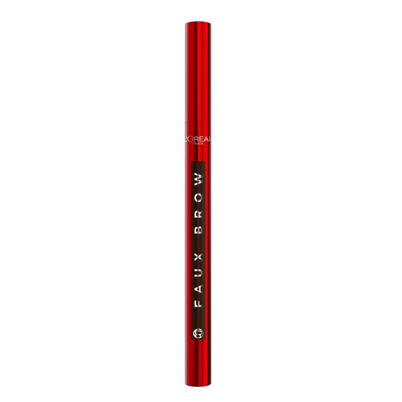 3x L'Oreal Paris Infallible Faux Brow Eyebrow Pen 1ml Dark Brunette