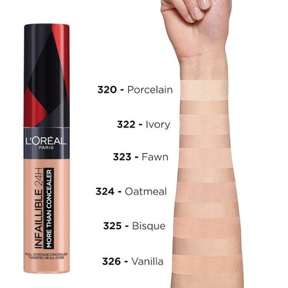 L'Oreal Paris Infallible More Than Concealer 11ml 325 Bisque
