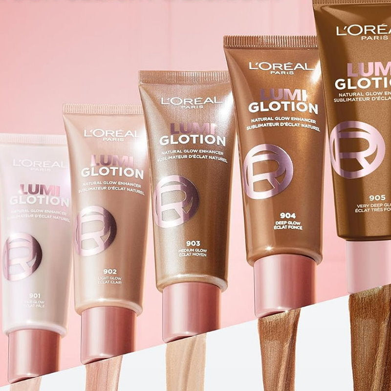 3x L'Oreal Paris Lumi Glotion 40ml - 902 Light Glow