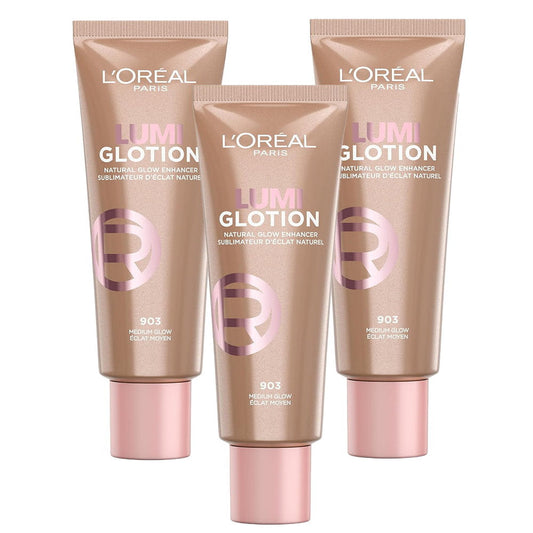 3x L'Oreal Paris Lumi Glotion 40ml - 903 Medium Glow