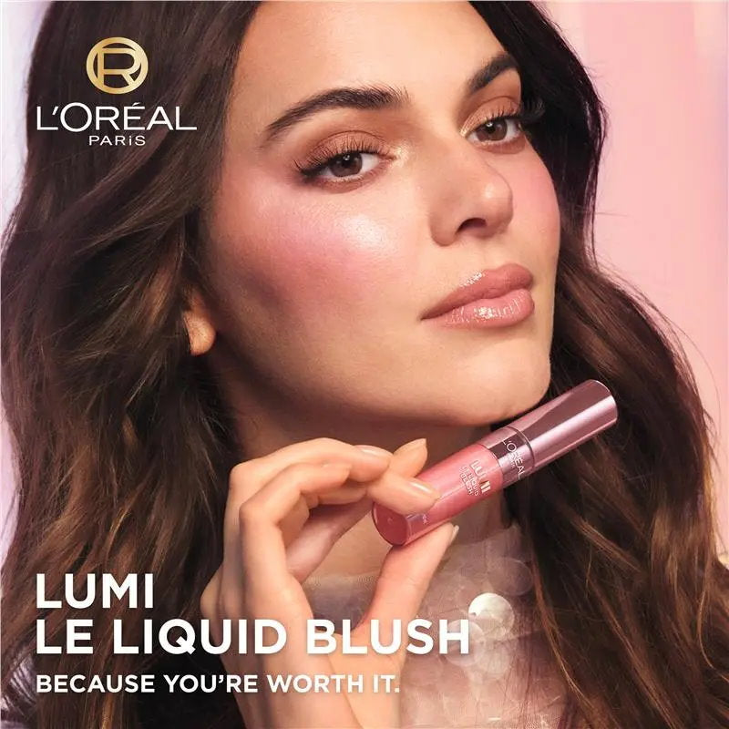 6x L'Oreal Paris Lumi Le Liquid Blush 10ml 625 Gold Pink