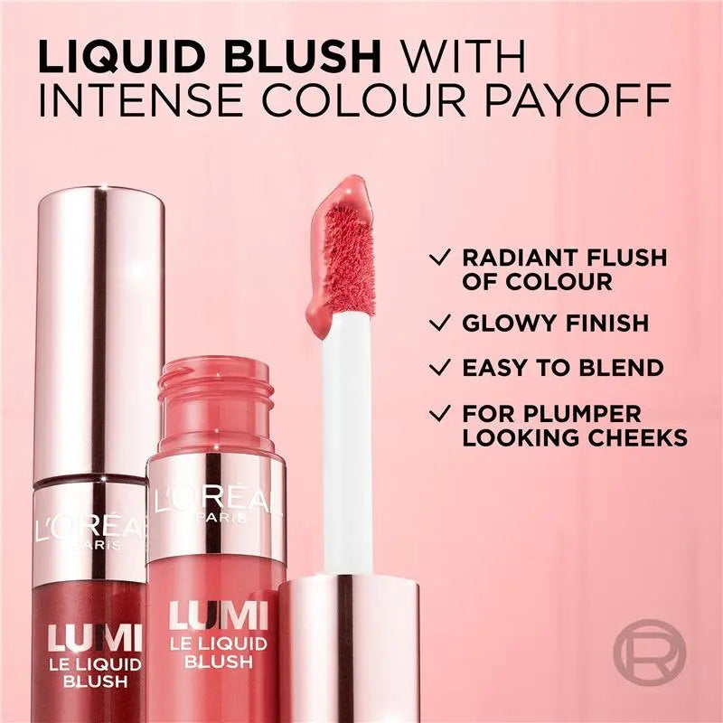 L'Oreal Paris Lumi Le Liquid Blush 10ml 625 Gold Pink