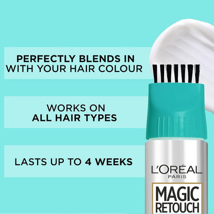 12x L'Oreal Paris Magic Retouch Permanent Hair Colour 6 Light Brown