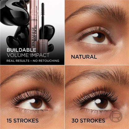 12x L'Oreal Paris Paradise Big Deal Mascara 9.9ml Black