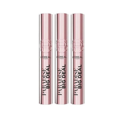 3x L'Oreal Paris Paradise Big Deal Mascara 9.9ml Black