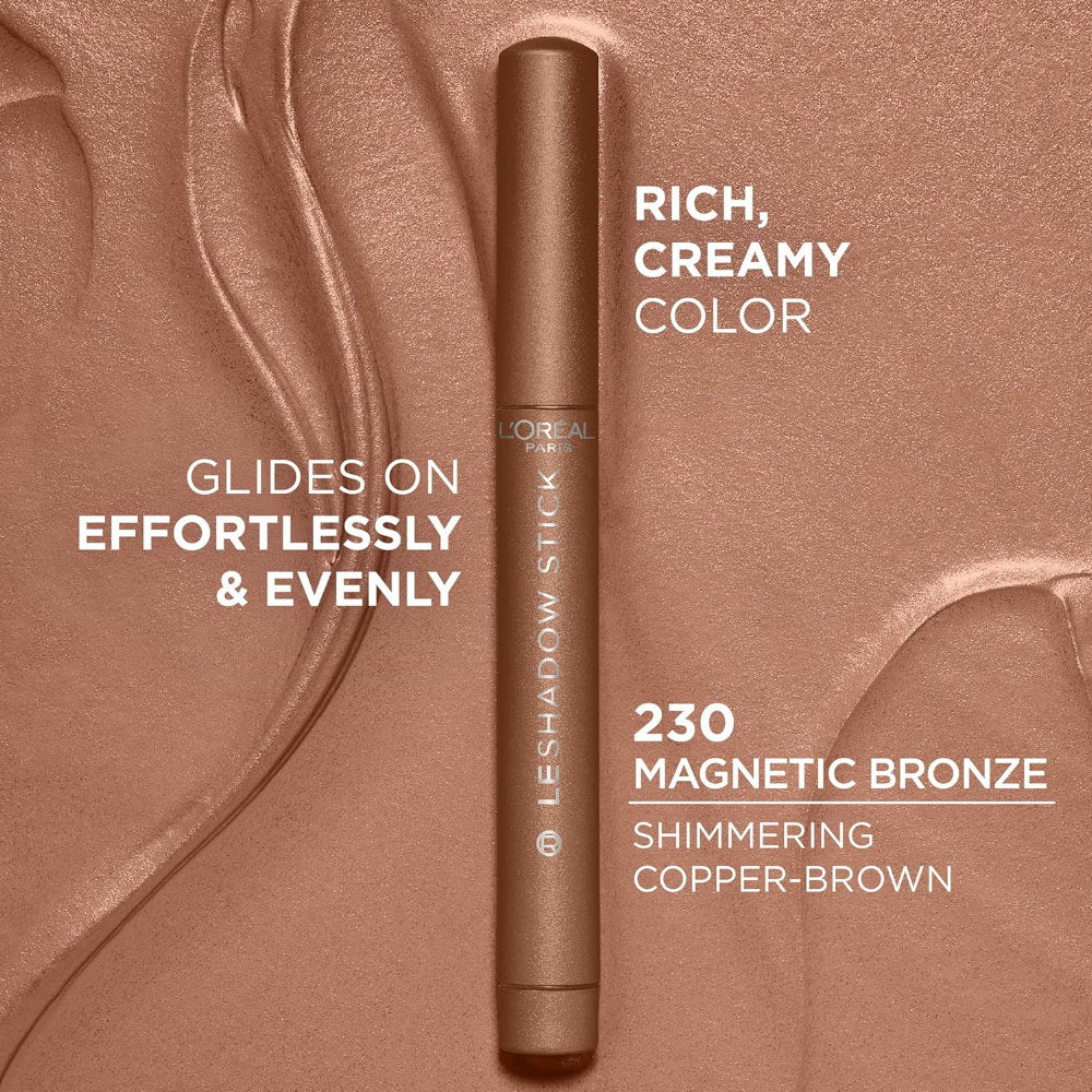 12x L'Oreal Paris Paradise Le Shadow Stick 1.4g 230 Magnetic Bronze
