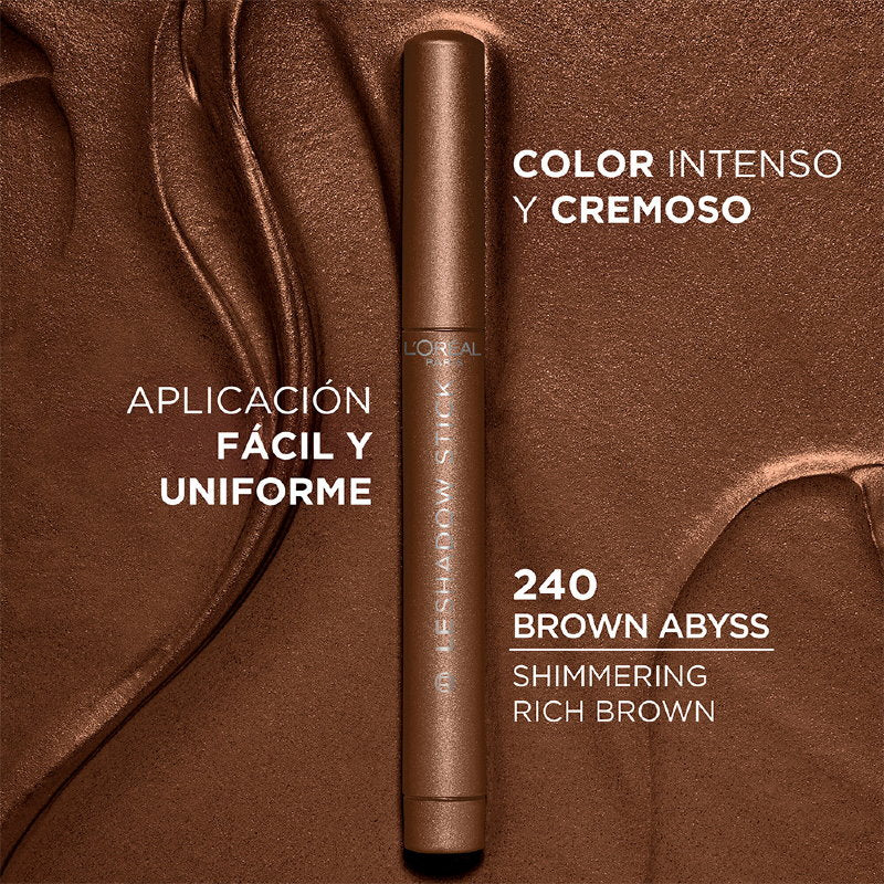 L'Oreal Paris Paradise Le Shadow Stick 240 Brown Abyss 1.4g