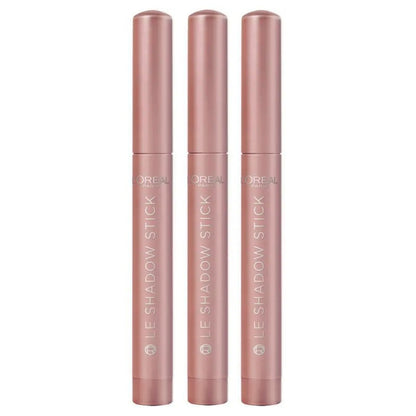 3x L'Oreal Paris Paradise Le Shadow Stick 245 Alluring Rose 1.4g