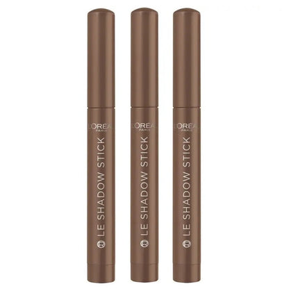 3x L'Oreal Paris Paradise Le Shadow Stick 420 Brown Bliss 1.4g