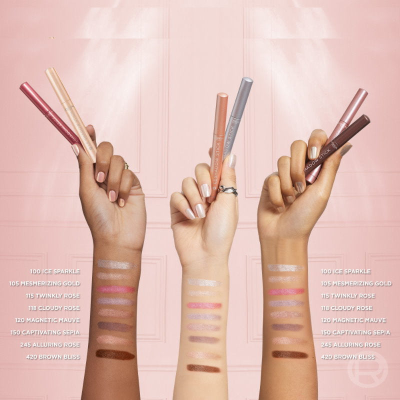 3x L'Oreal Paris Paradise Le Shadow Stick 420 Brown Bliss 1.4g