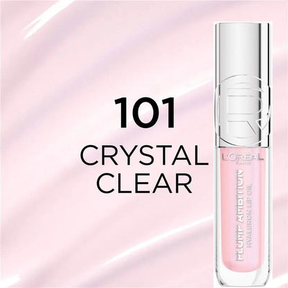 L'Oreal Paris Plump Ambition Hyaluron Lip Oil 101 Cristal Clear 5ml