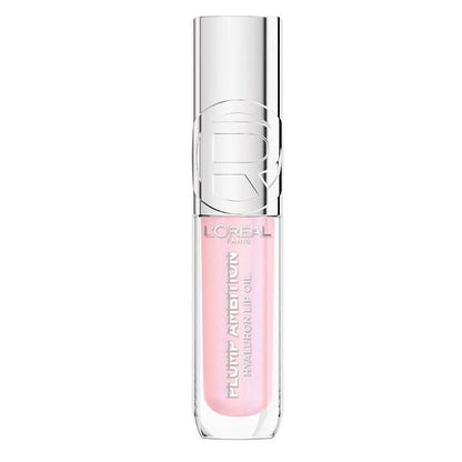 3x L'Oreal Paris Plump Ambition Hyaluron Lip Oil 101 Cristal Clear 5ml