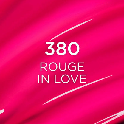 3x L'Oreal Paris Plump Ambition Hyaluron Lip Oil 380 Rouge In Love 5ml