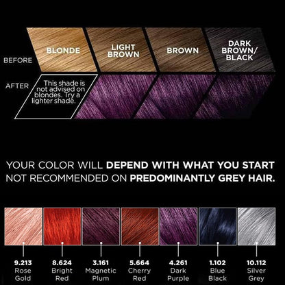 L'Oreal Paris Preference Vivids Permanent Hair Colour 4.261 Dark Purple