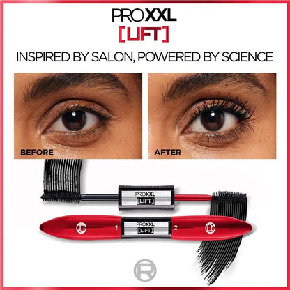3x L'Oreal Paris Pro XXL Lift Mascara 13.8ml Black