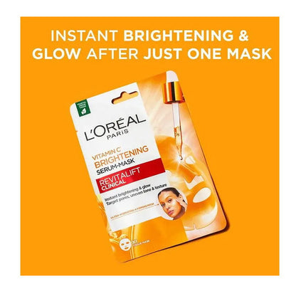 L'Oreal Paris Revitalift Clinical Vitamin C Brightening Serum Sheet Mask