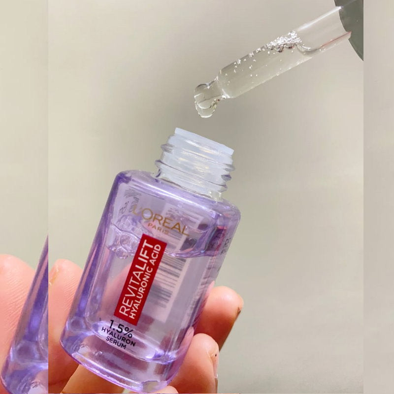 3x L'Oreal Paris Revitalift Filler Hyaluronic Plumping Serum 15mL