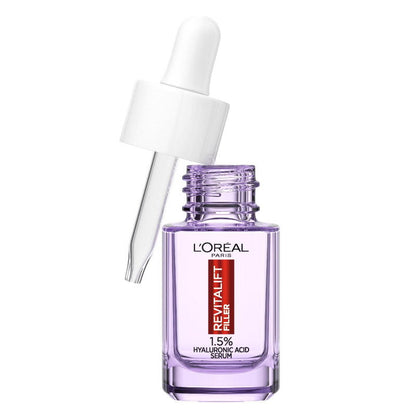 3x L'Oreal Paris Revitalift Filler Hyaluronic Plumping Serum 15mL