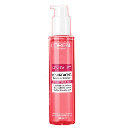 L'Oreal Paris Revitalift Resurfacing Serum in Cleanser 150ml