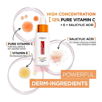 L'Oreal Paris Sunrise to Sunset Pure Vitamin C and Pure Retinol Serum Skin Duo