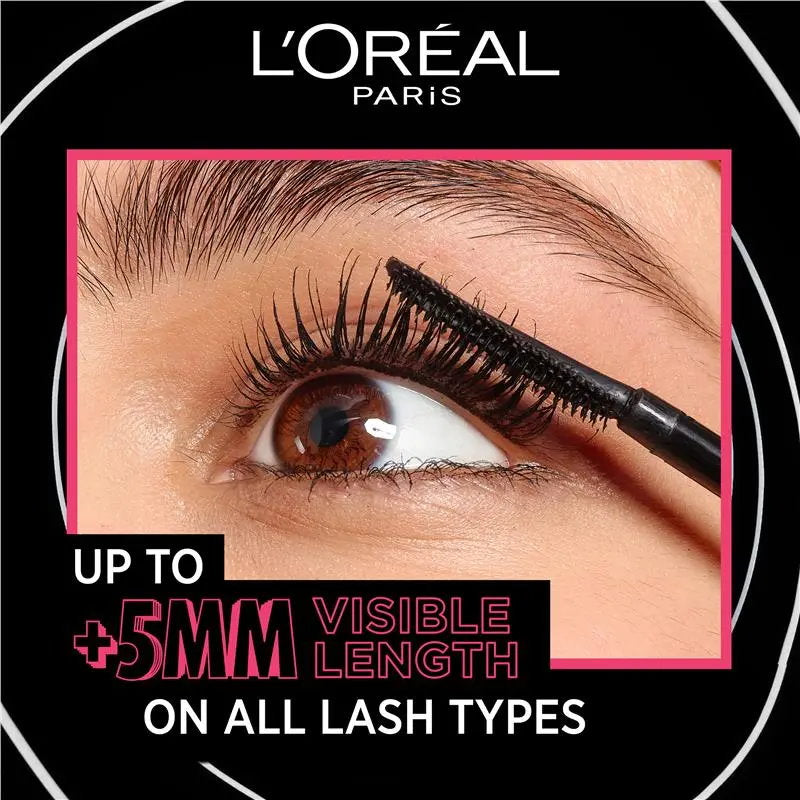 L'Oreal Paris Telescopic Lift Waterproof Mascara 9.9ml Black