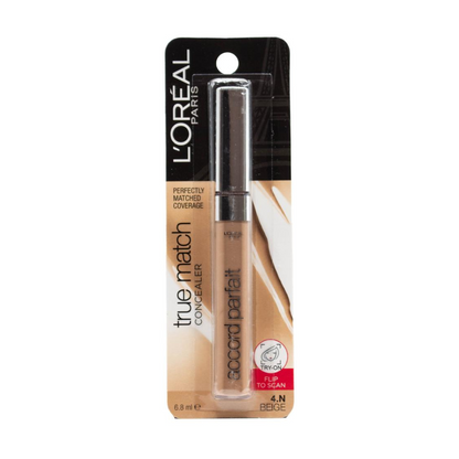 6x L'Oreal Paris True Match Concealer 6.8ml 4N Beige