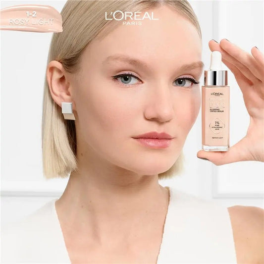 L'Oreal Paris True Match Nude Plumping Tinted Serum 30ml 1-2 Rosy Light