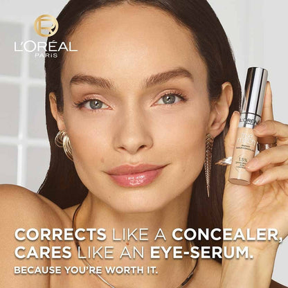 3x L'Oreal Paris True Match Radiant Serum Concealer 11ml 4D Light Medium