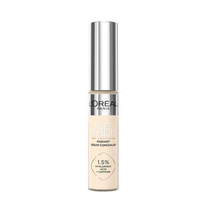 6x L'Oreal Paris True Match Radiant Serum Concealer 11ml 1N Light