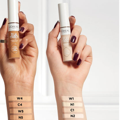 6x L'Oreal Paris True Match Radiant Serum Concealer 11ml 1N Light