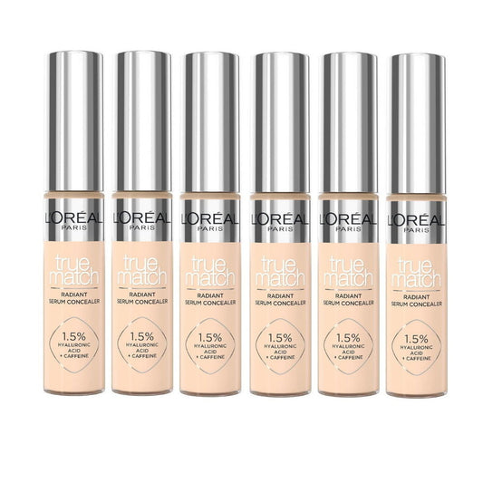 6x L'Oreal Paris True Match Radiant Serum Concealer 11ml 3R Light Medium