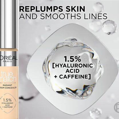 L'Oreal Paris True Match Radiant Serum Concealer - 4N Light Medium