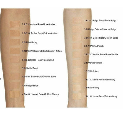 3x L'Oreal Paris True Match Liquid Foundation 30mL 1.D/1.W Warm Dore