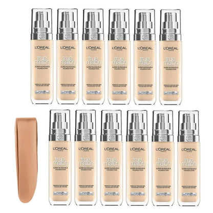 12x L'Oreal Paris True Match Liquid Foundation 2.N Neutral