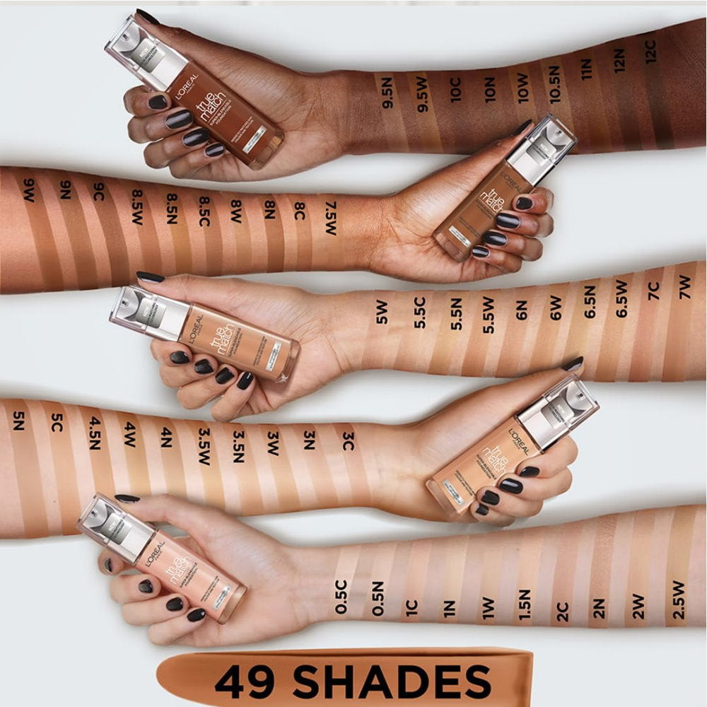 12x L'Oreal Paris True Match Liquid Foundation 4.N Neutral Undertone