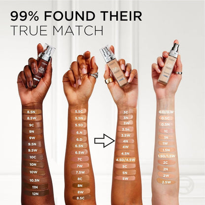 12x L'Oreal Paris True Match Liquid Foundation 4.N Neutral Undertone